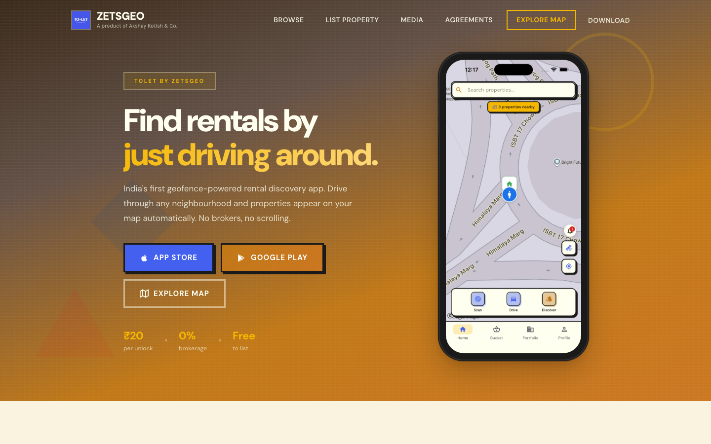 ZetsGeo — Geofence rentals